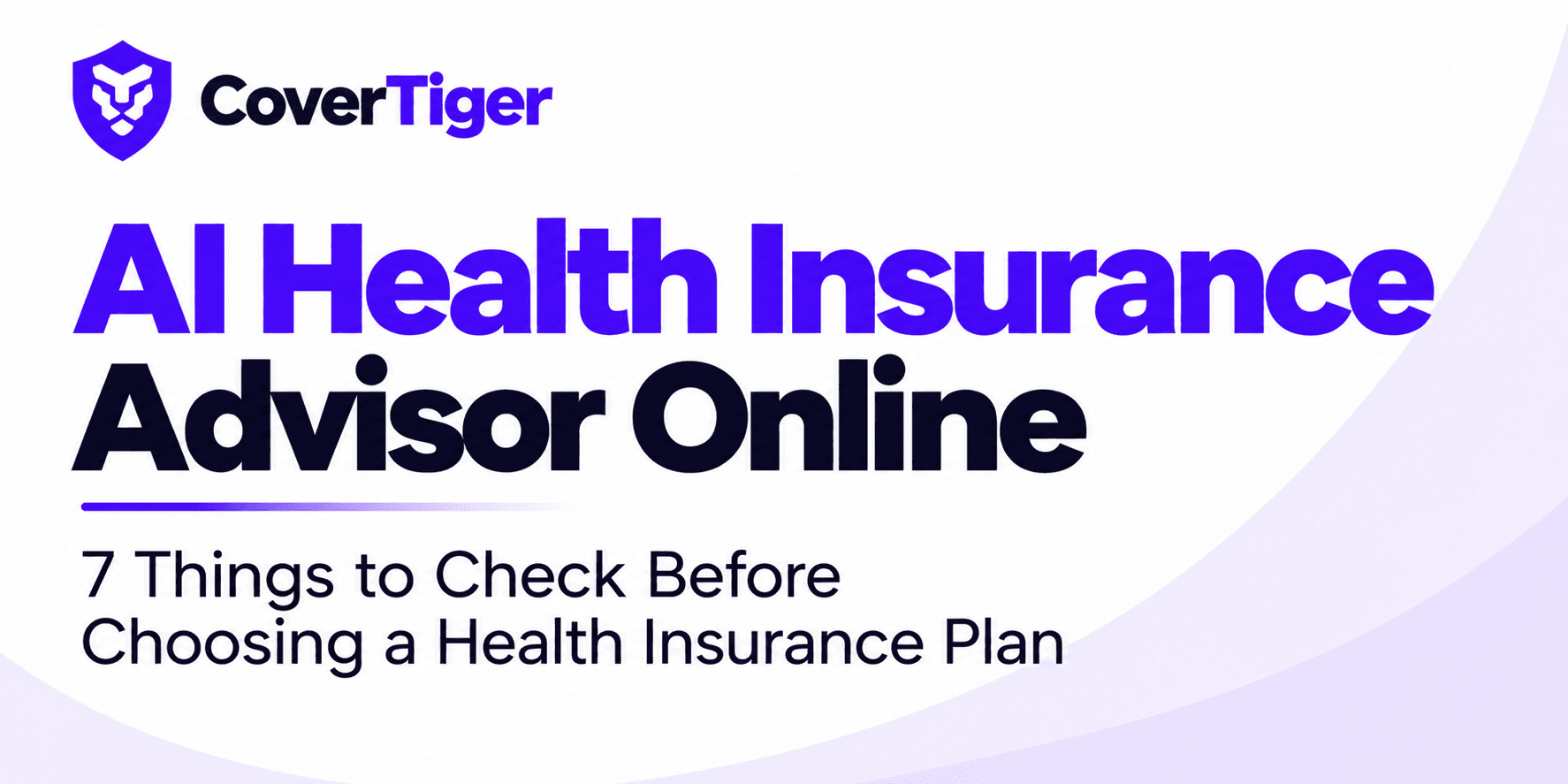 AI Health Insurance Advisor Online: 7 Things to Check