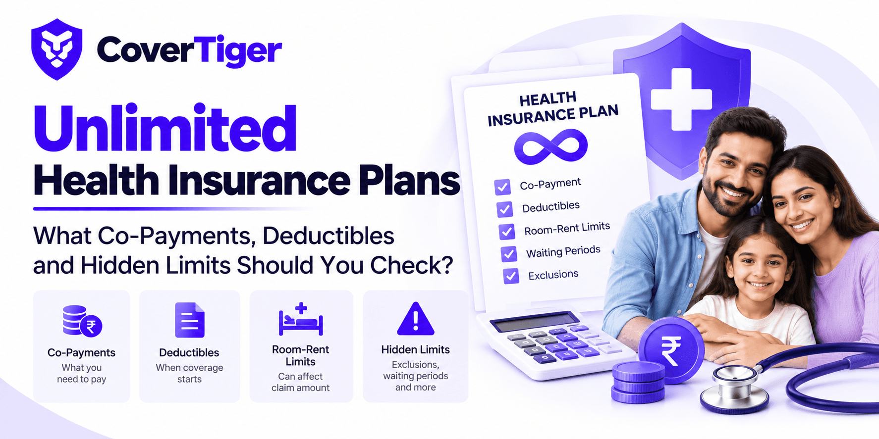 Unlimited Health Insurance Plans: Co-Pay, Deductibles & Limits